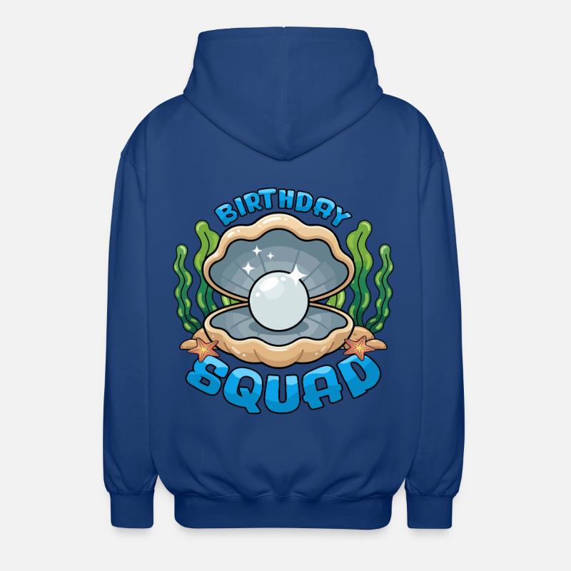 Birthday Squad Beach Summer Cruise Shell - Unisex Kapuzenjacke - Royalblau