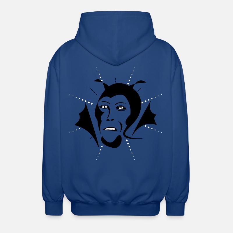 Devil / Teufel - Unisex Kapuzenjacke - Royalblau