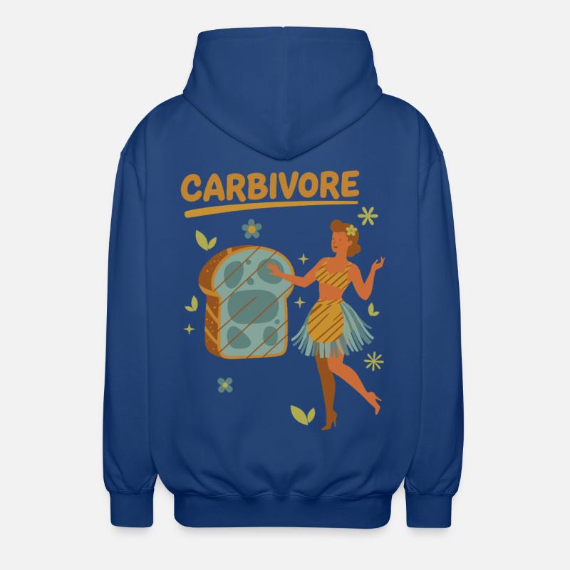Sauerteig Brot Backbäcker KARBIVORE Sauerteig - Unisex Kapuzenjacke - Royalblau