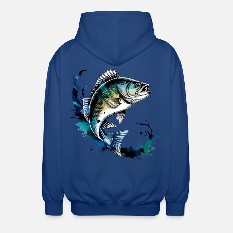 Conception de perchoirs - Veste à capuche unisexe - bleu royal