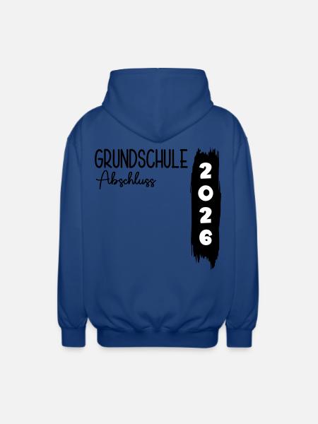 Grundschule Abschluss 2026 - Unisex Kapuzenjacke - Royalblau