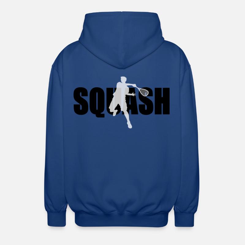 squash - Unisex Hooded Jacket - royal blue