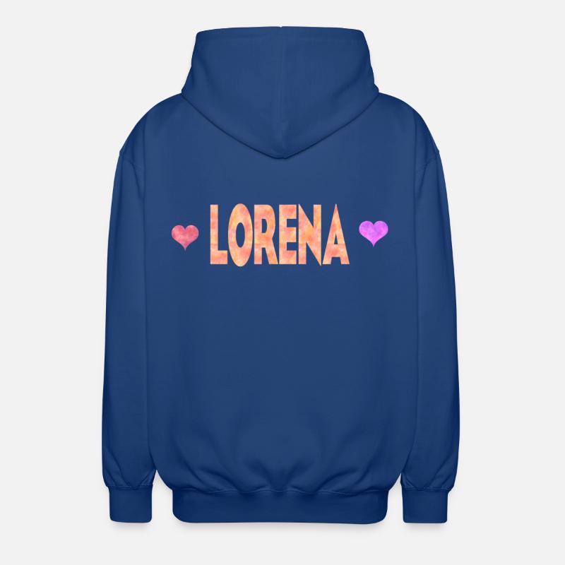 Lorena - Unisex Kapuzenjacke - Royalblau