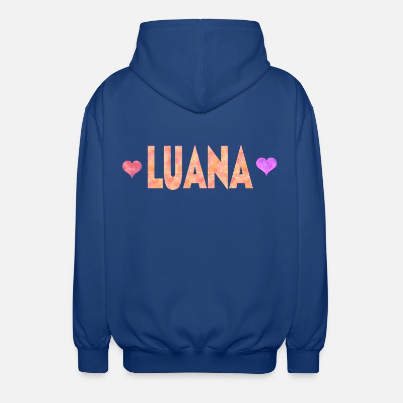Luana - Unisex Kapuzenjacke - Royalblau