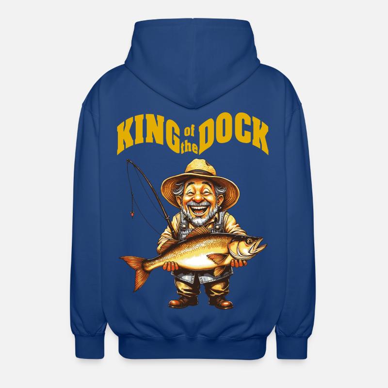 KingOTD - Unisex Kapuzenjacke - Royalblau