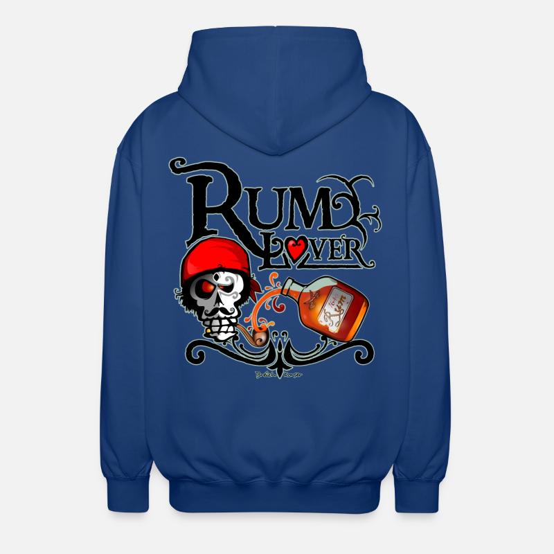 Rum lover - Veste à capuche unisexe - bleu royal