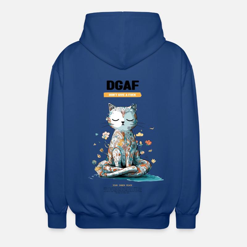 La DGAF - Veste à capuche unisexe - bleu royal