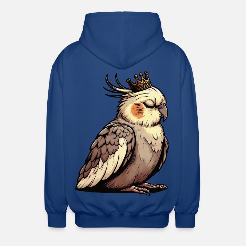 Calopsitte Calopsitte Calopsitte Oiseau calopsitte - Veste à capuche unisexe - bleu royal