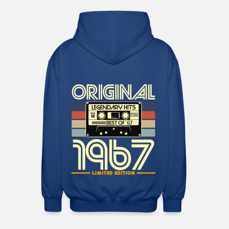 Original 1967 Cassette Retro Edition - Veste à capuche unisexe - bleu royal