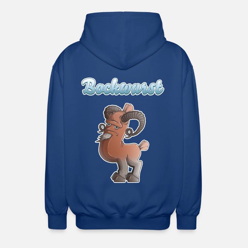 Bockwurst - Unisex Hooded Jacket - royal blue