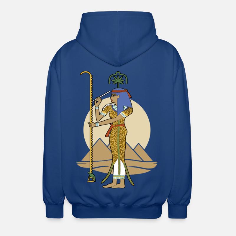 SESHAT Dame der Bücher - Unisex Kapuzenjacke - Royalblau
