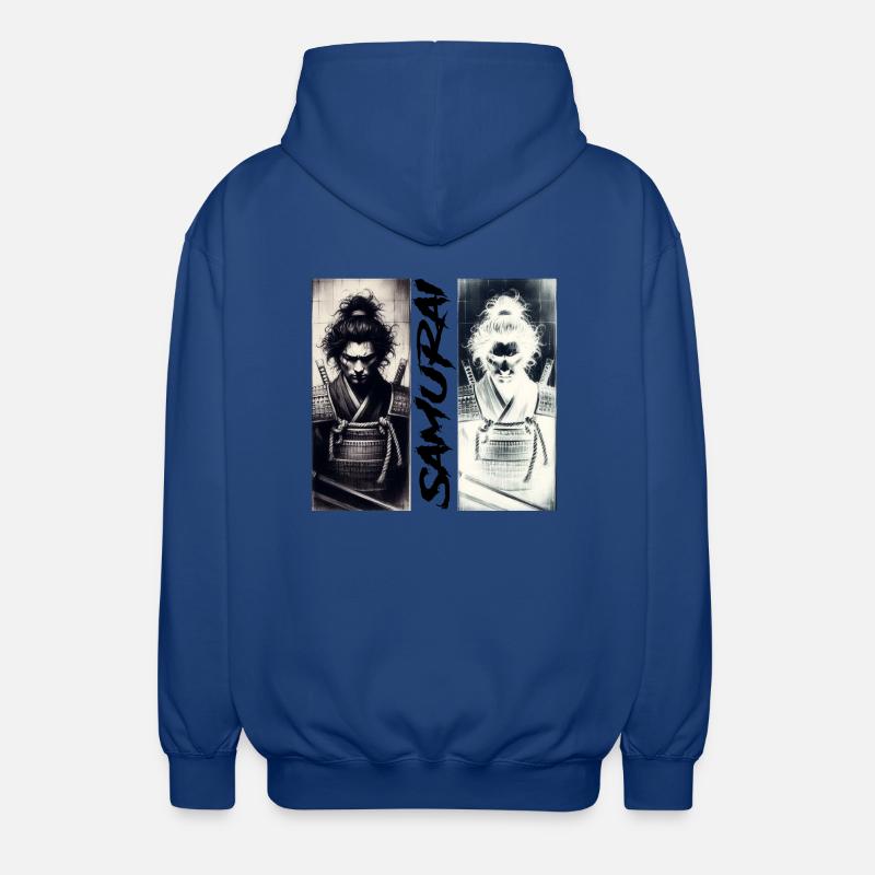 Samouraï - Veste à capuche unisexe - bleu royal