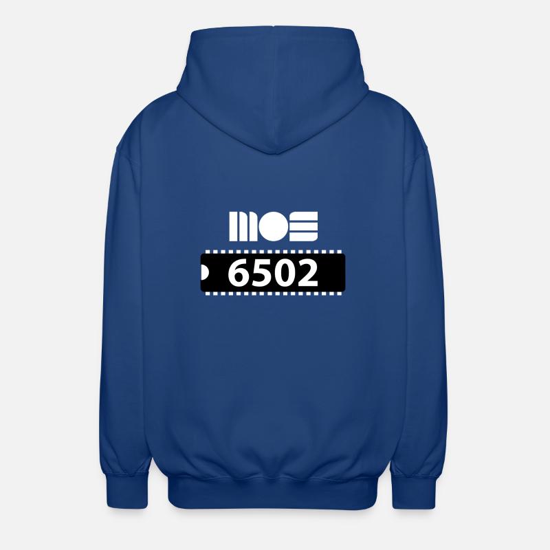 MOS 6502 CPU Nerd - Unisex Kapuzenjacke - Royalblau