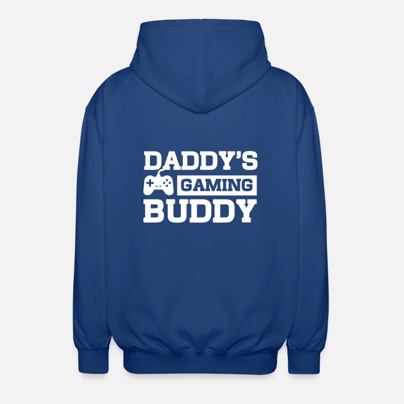 Daddys Gaming Buddy - Unisex Kapuzenjacke - Royalblau