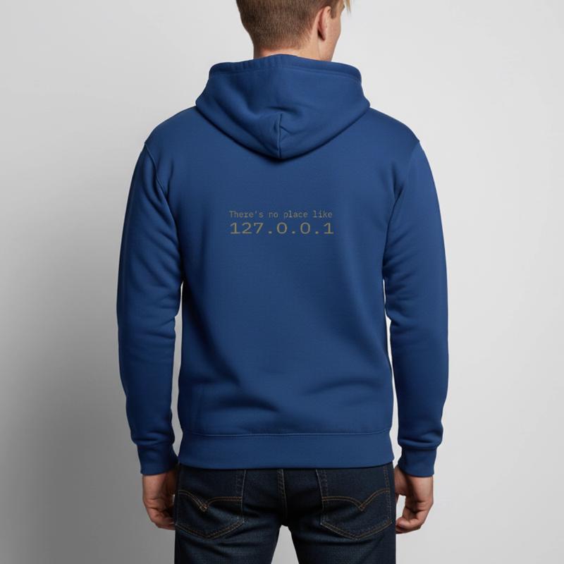 Programmeur Nerd IT Aucun endroit comme Localhost Veste à capuche unisexe