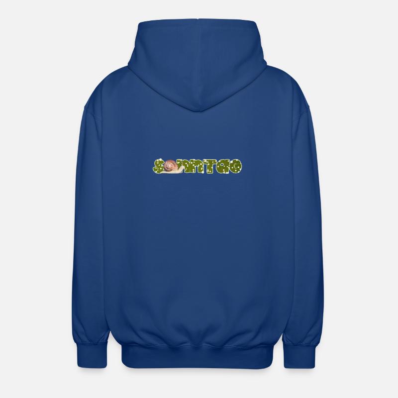 Escargot du dimanche - Veste à capuche unisexe - bleu royal