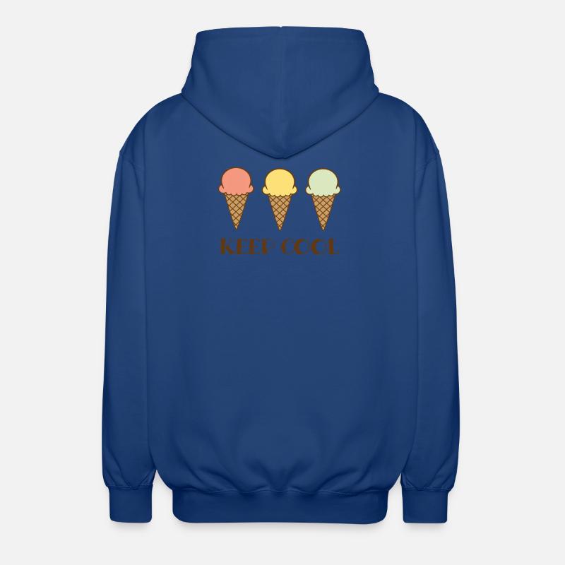 Keep cool - Unisex Hooded Jacket - royal blue