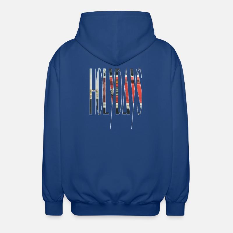 HOLYDAYS - Veste à capuche unisexe - bleu royal
