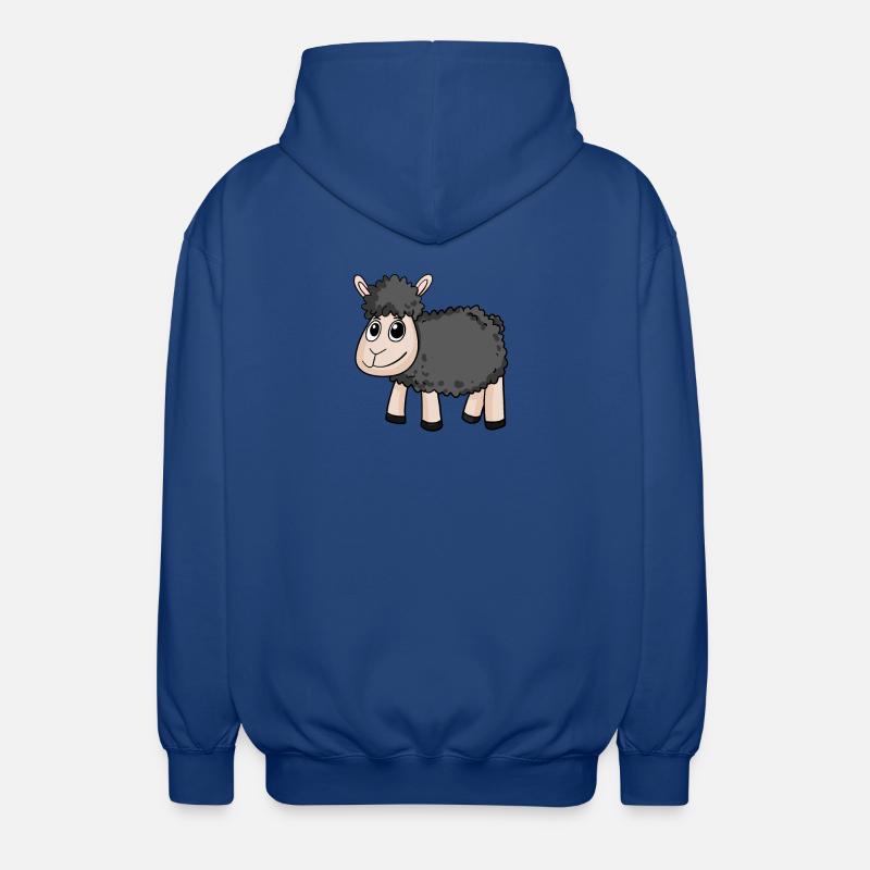 Black sheep - Unisex Hooded Jacket - royal blue