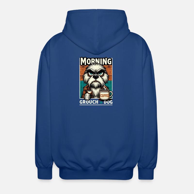 Café dès le matin - Veste à capuche unisexe - bleu royal