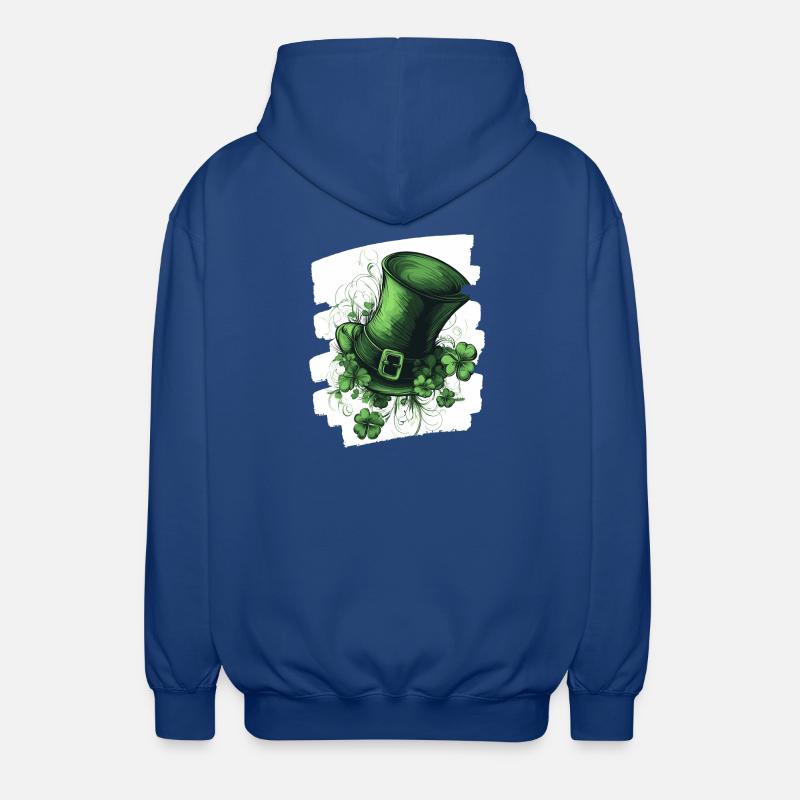 St. Patricks day - Unisex Kapuzenjacke - Royalblau