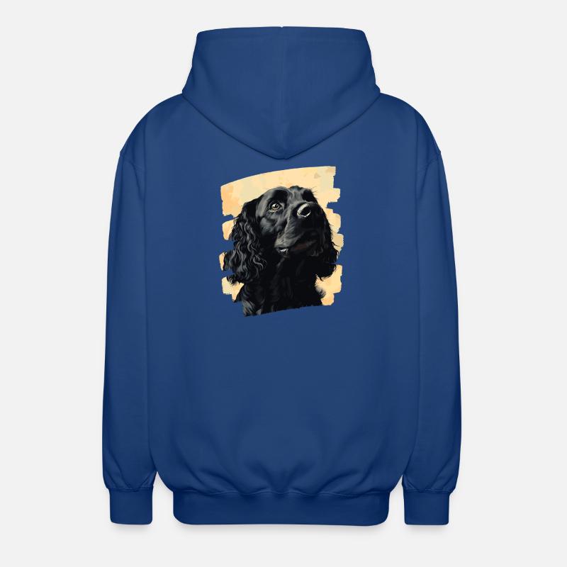 Cocker Spaniel - Unisex Kapuzenjacke - Royalblau