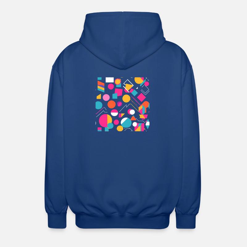 Couleurs vives - Veste à capuche unisexe - bleu royal