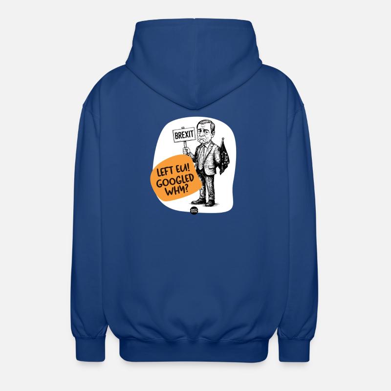 Exit-Regret-Syndrom - Unisex Kapuzenjacke - Royalblau