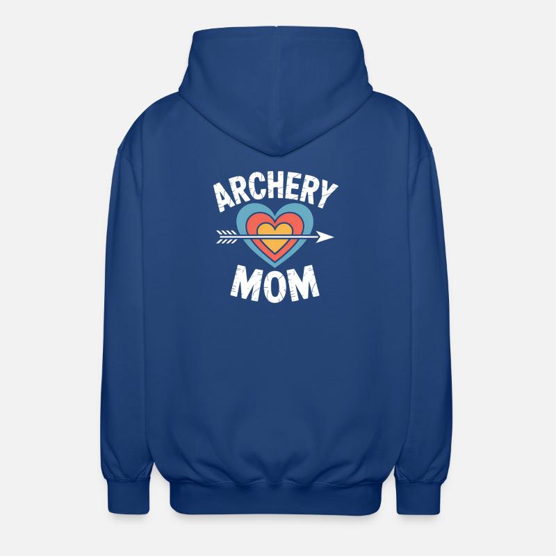Bogenschießen Spruch Mutter Bogenschießen Geschenk - Unisex Kapuzenjacke - Royalblau