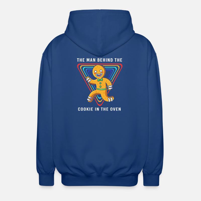 Werdende Väter Werdender Papa - Unisex Kapuzenjacke - Royalblau