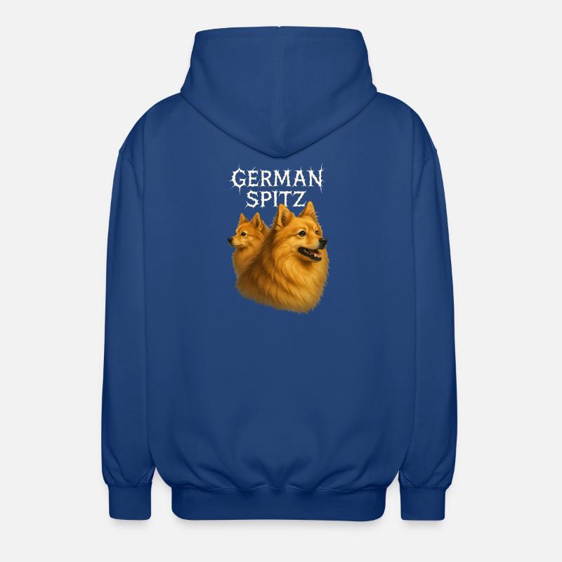 Deutsche Spitze - Unisex Kapuzenjacke - Royalblau