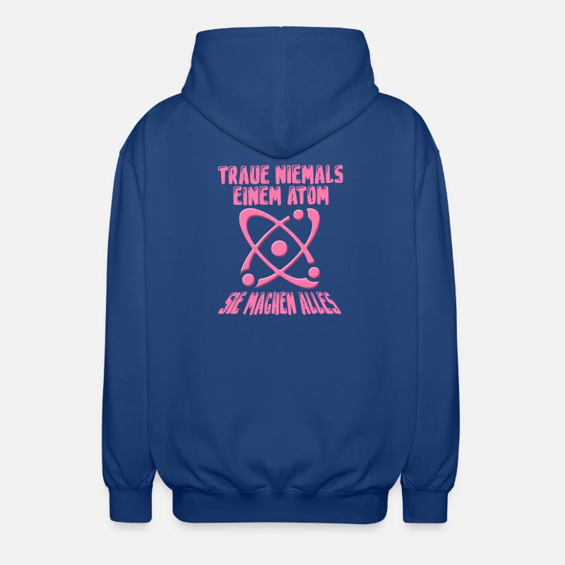 Physics Physicist Teacher Science Funny Saying - Unisex Hooded Jacket - royal blue