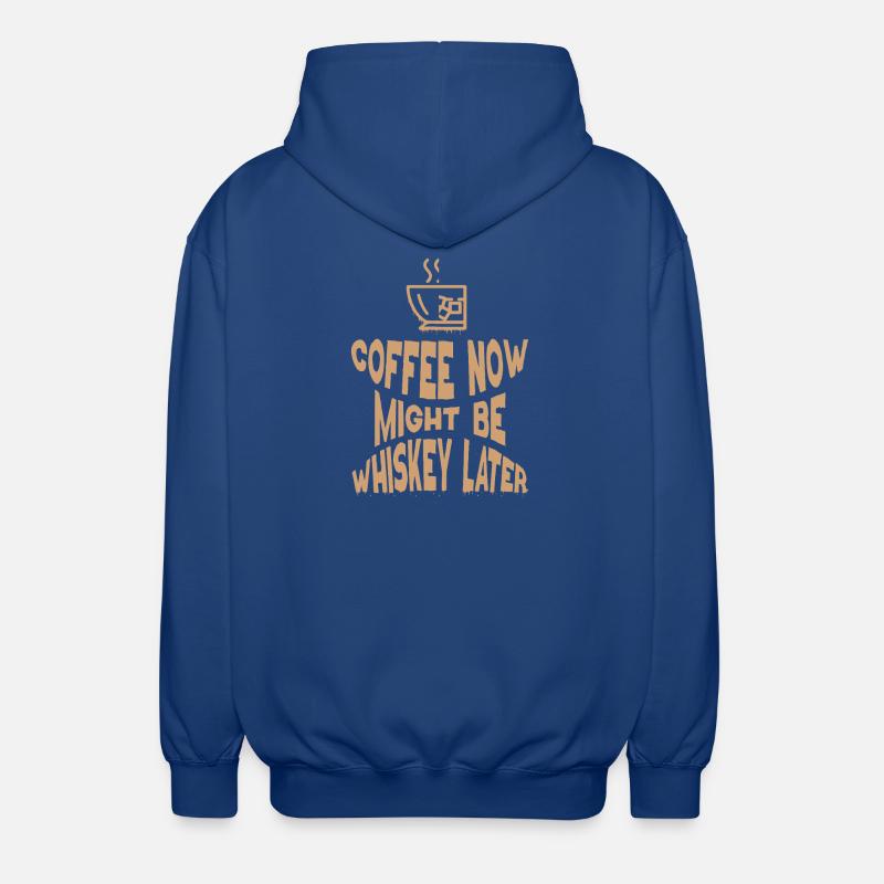 Whiskey Saying Whiskey Drinker Whiskey Lovers - Unisex Hooded Jacket - royal blue