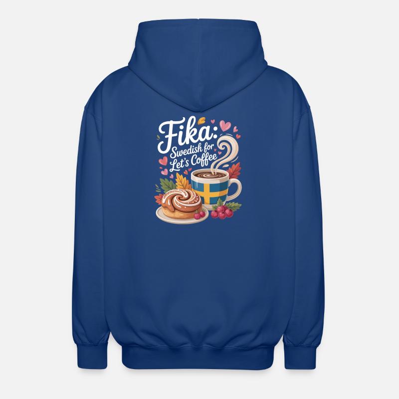 Fika - Luvjacka unisex - kungsblå