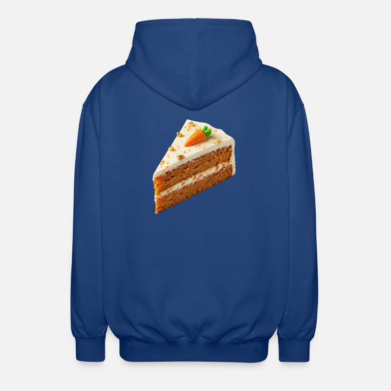 Kuchen - Unisex Kapuzenjacke - Royalblau
