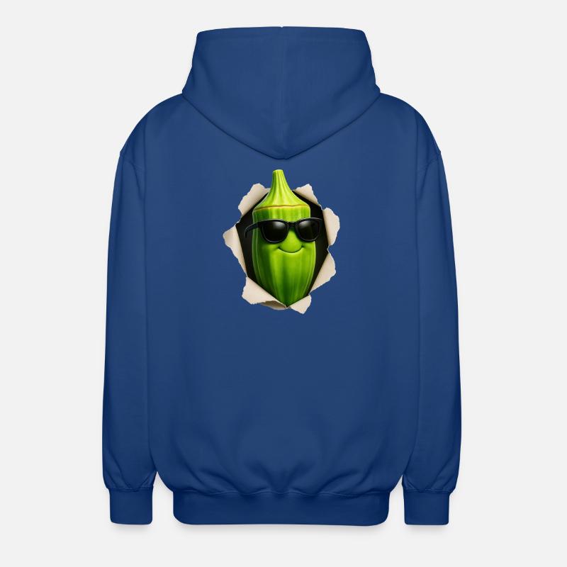 gombo - Veste à capuche unisexe - bleu royal