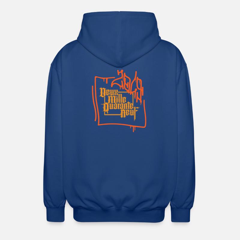 logo2049 - Veste à capuche unisexe - bleu royal