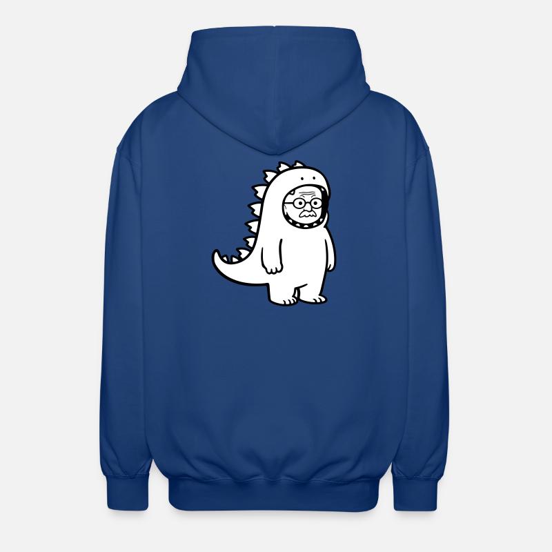 Karnevalmuffel Opa - Unisex Kapuzenjacke - Royalblau