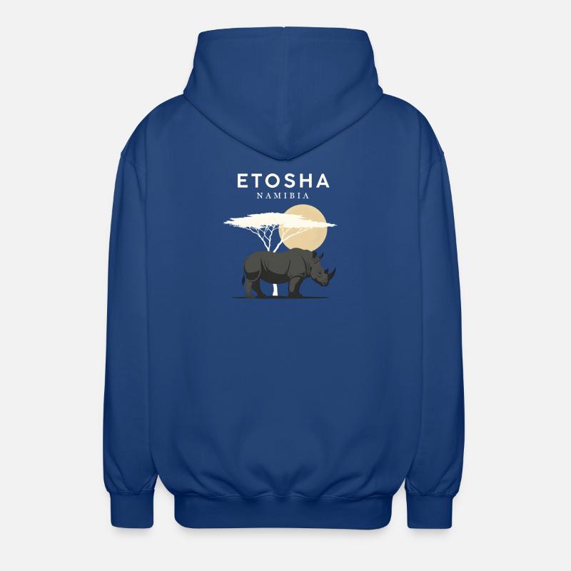 Etoshi Namibia - Unisex Kapuzenjacke - Royalblau