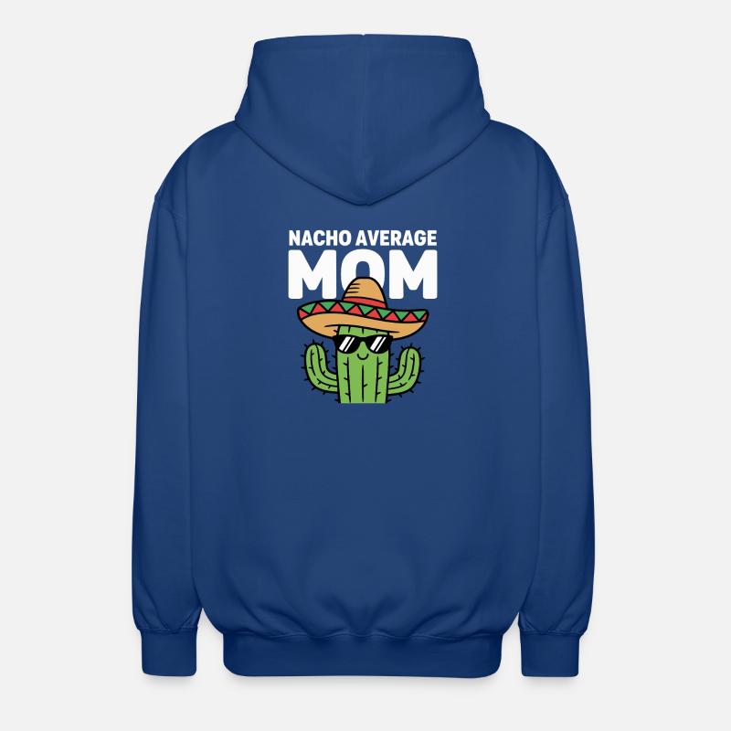 Nacho Durchschnitts-Mutter Lustige Kleinmahn - Unisex Kapuzenjacke - Royalblau