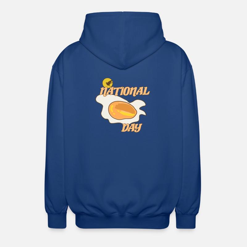 Egg Day - Unisex Hooded Jacket - royal blue