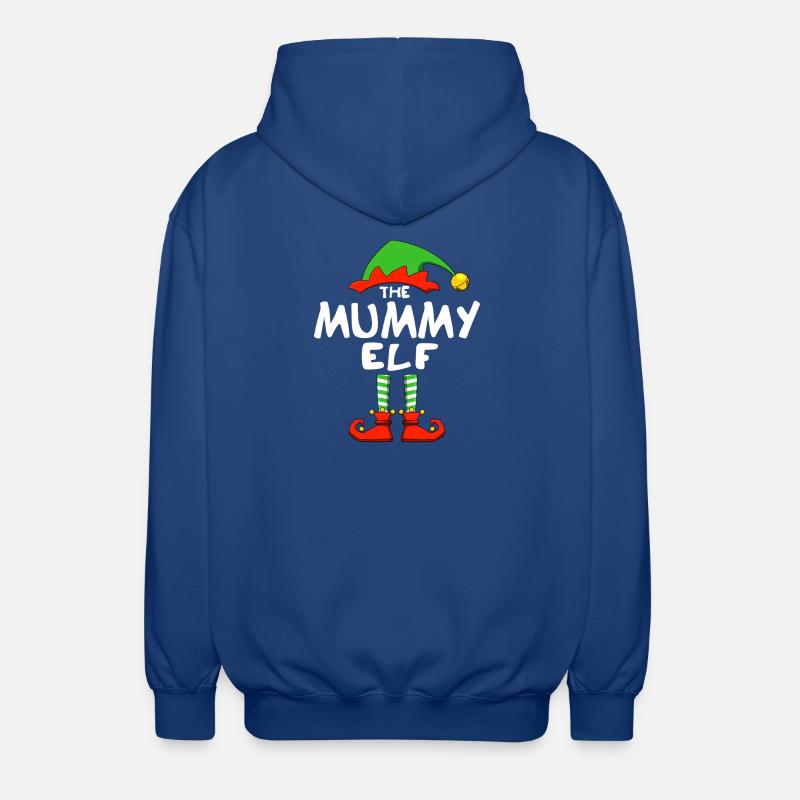 Mummy Elf - Unisex Hooded Jacket - royal blue