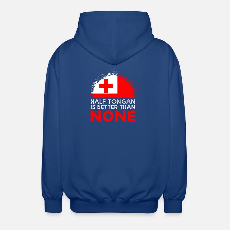 Tonga Tonga Tonga Rugby Tonga - Unisex Hooded Jacket - royal blue