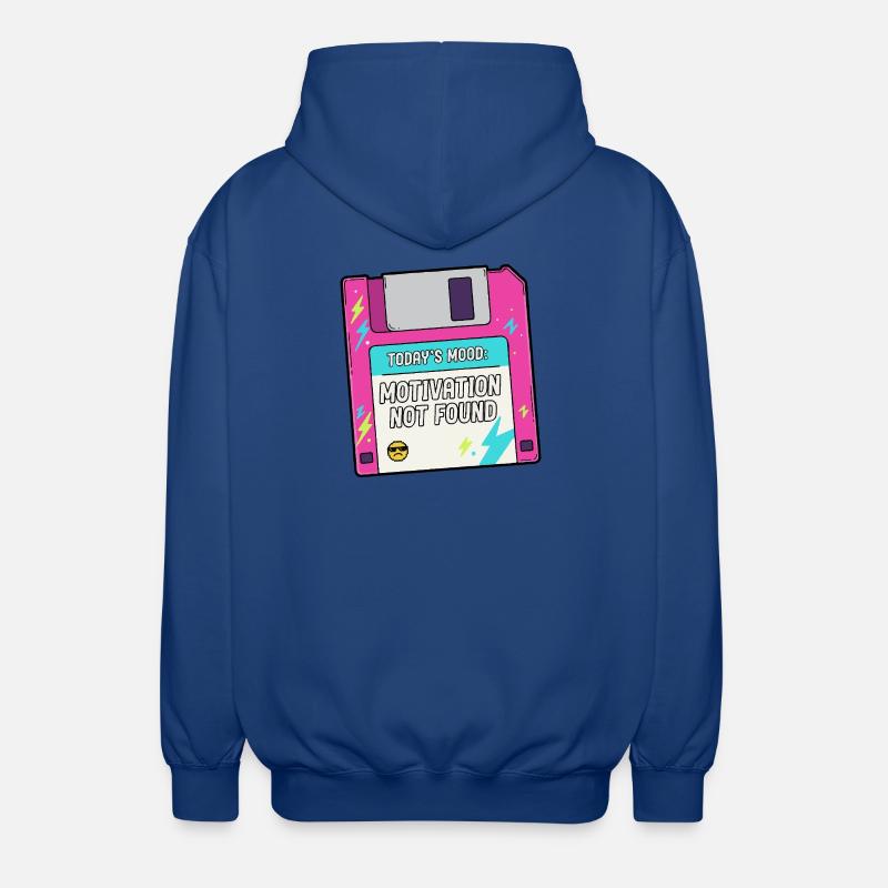 Auf der Diskette fehlt die Motivation - Unisex Kapuzenjacke - Royalblau
