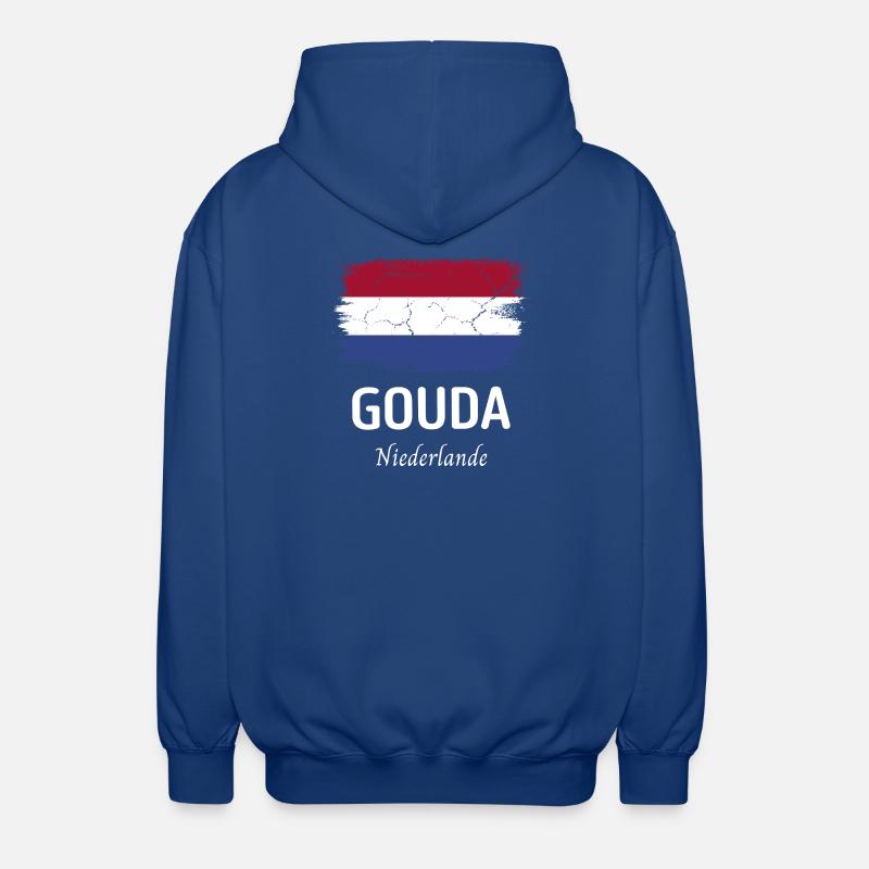 Gouda - Veste à capuche unisexe - bleu royal