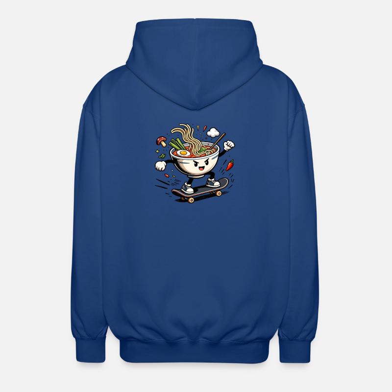 Je peux pas j’ai ramen - Veste à capuche unisexe - bleu royal