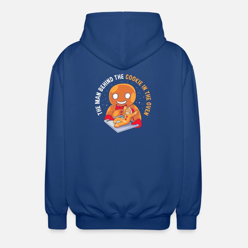 Werdende Väter Werdender Papa - Unisex Kapuzenjacke - Royalblau