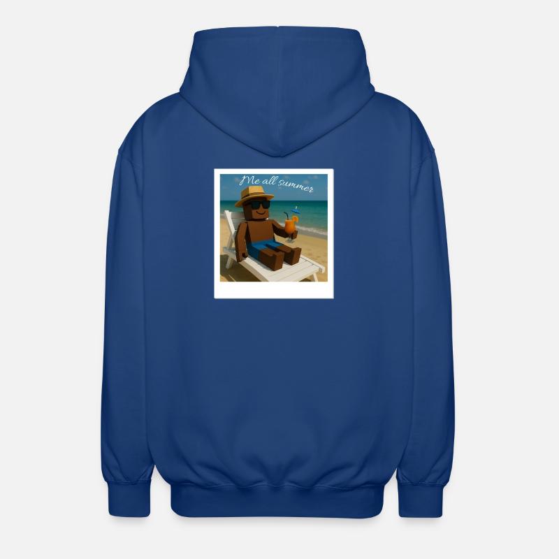 Me all summer - Chill Mode - Unisex Kapuzenjacke - Royalblau
