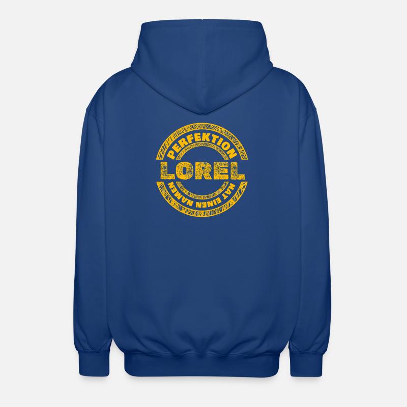 Lorel als Perfekt - Unisex Kapuzenjacke - Royalblau