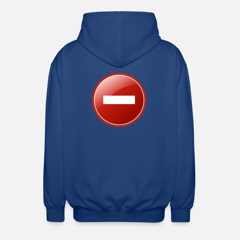 remove - Unisex Kapuzenjacke - Royalblau
